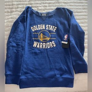 Womens NBA Crewneck Golden State Warriors